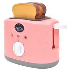 스마트쿡 토스터기 소꿉놀이 세트, 핑크, 1세트