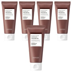 Swanicoco 黑糖 Gommage 去角質凝膠, 100ml, 5個