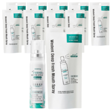 위덴 딥 후레쉬 무알콜 구강청결제, 30ml, 10개