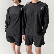 로드웰 루즈핏 선셋비치 래쉬가드 상하의 세트
