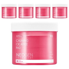 NEOGEN DERMALOGY 舒緩積雪草爽膚棉片 150ml, 90枚入, 5個