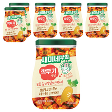 새미네부엌 깍두기 양념, 120g, 6개