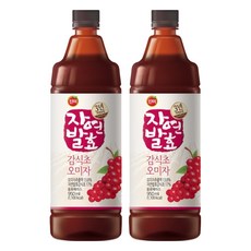 진미 3년숙성 자연발효 감식초 오미자, 950ml, 2개
