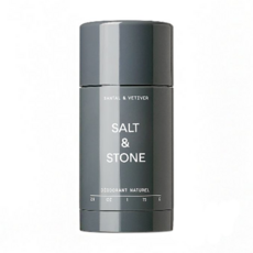 SALT&STONE 天然體香膏 檀香岩蘭草 敏感肌適用, 75g, 1個
