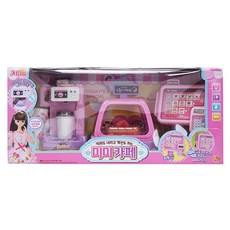 韓國 B&C Mimi咖啡廳廚房遊戲組, 混合顏色, 1套