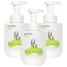 퓨어블 베이비 포밍 젖병세정제 올인원 주방세제, 3개, 500ml
