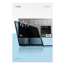 YADI 亞第 靜電吸附水之鏡防窺片 PF4PPA-W140 Acer Aspire AL14 71M 760X 專用 16:10, 黑色, 1片