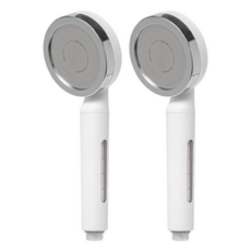 DAELIM BATH D.CLEAN 多功能濾芯蓮蓬頭 廣角型, 2個, 白色