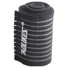 Lotus COZY FITNESS SERIES 纏繞型繃帶 透氣關節支撐帶, 黑色, 1條