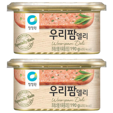 Uripam 清淨園 Deli 火腿罐頭, 190g, 2個