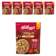 Kellogg's 家樂氏 堅果與種子格蘭諾拉麥片, 6個, 500g