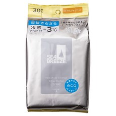 SEA BREEZE 爽身濕紙巾 全身用 冰凍柑橘, 1入, 1包