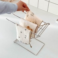 모던앳 스틸 접이식 주방 행주 건조대 걸이, 1개