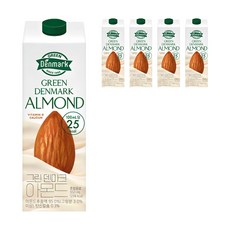Denmark 杏仁奶, 950ml, 5瓶