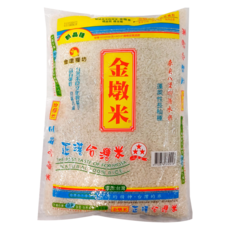金墩糧坊 台灣白米 三等, 2.4kg, 1包