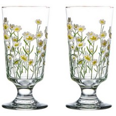 Rochester復古高腳杯 320ml, 2個, 雛菊