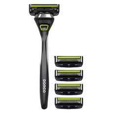 DORCO PACE 5 Style 基本入門刮鬍刀組, 1組, 刮鬍刀+刮鬍刀片 5入