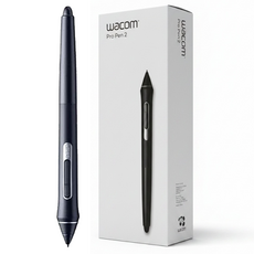 wacom Intuos Pro/Cintiq Pro/Mobile Studio Pro適用 Pro Pen 2 感壓筆 可替換筆尖 藍色 KP-504E-00DZ 可擦式 1支