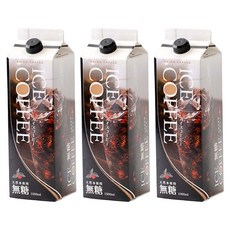 Seiko coffee 冷萃黑咖啡, 3個, 1L