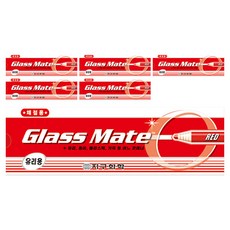 GLOBE CHEMICAL Glassmate玻璃用彩色鉛筆 紅色 3入*12入組, 2套, 1色