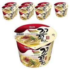 paldo 八道 碗裝咕咕雞湯麵 105g, 8入