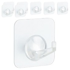 deHUb 緊密貼合墊片迷你掛鉤 35, 單一顏色, 8個