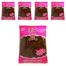 同正 台灣產 紅豆，含有豐富膳食纖維, 600g, 5包