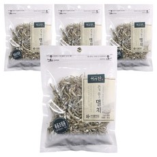 어가찬 은빛 품은 볶음조림용 멸치, 180g, 4개