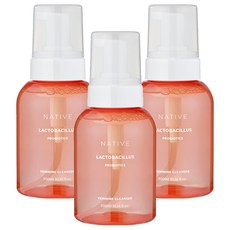 AVCA Native益生菌弱酸性女性清潔慕斯, 300ml, 3瓶
