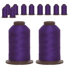 HAPPY BEARS ATHENA縫紉線, 407仿古紫, 12個
