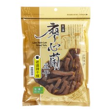 大溪廖心蘭豆干 老道辣干條 (全素), 320g, 1包