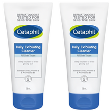 Cetaphil 舒特膚 嫩亮角質潔膚凝膠, 178ml, 2條