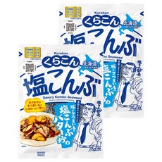 쿠라콘 시오 콘부 염장 다시마, 47g, 2개