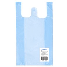 CLEAN i 藍綠色手提塑膠袋 3號, 12L, 300個