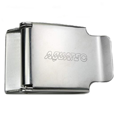 AQUATEC 304不銹鋼扣環 適用配重帶厚度2.1mm~3.0mm 潛水設備CE認證產品, 銀色