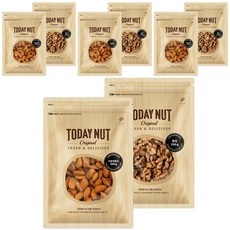 Today Nut 烤杏仁 300g + 核桃 250g, 4組