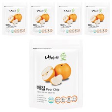 내아이애 과일 배칩, 12g, 5개
