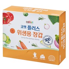 코멧 플러스 위생용 장갑, 500개, 1개