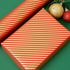 좋은기븐종이포장지, 심플라인 레드골드, 1개