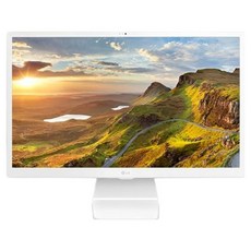 LG전자 일체형PC 퓨어화이트 (i3-10110U 60.4cm WIN11 Home RAM 8GB NVMe 256GB), 24V50N-GR3SK, 기본형
