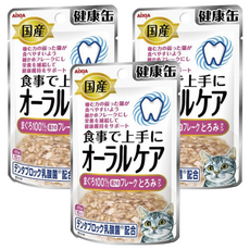 AiXiA 口腔保健軟包10號, 鮪片狀, 40g, 3包