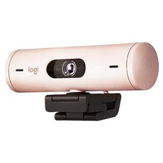 logitech 羅技 BRIO 500 網路攝影機, VU0064, 玫瑰粉