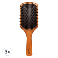 부케가르니 나드 패들 브러쉬 L, 혼합색상, 3개