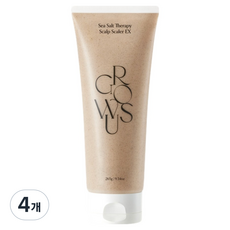 그로우어스 씨솔트 두피 스케일러 이엑스, 265g, 4개