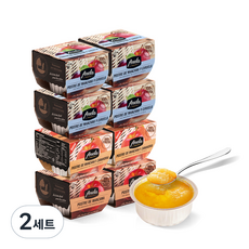 Anela 鮮果泥 8入組, 蘋果口味+胡蘿蔔口味+李子口味, 2組