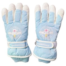 Cinnamoroll 大耳狗喜拿 成人兒童滑雪防風防滑觸控加絨保暖女手套