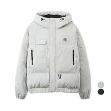 PanAm 中性款前口袋連帽羽絨棉外套 3513