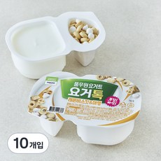 풀무원 요거톡 레몬비스킷 & 머랭, 126g, 10개입