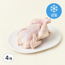 올계 유기농인증 영계 (냉동), 500g, 4개