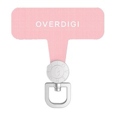 OVERDIGI 360旋轉掛繩墊片 TH03, 淺粉色, 1個